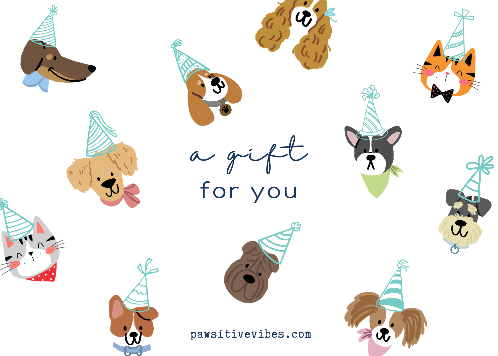 Pawsitive Vibes Gift Card