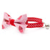 Pink Cupcake Bow Tie Cat Collar