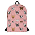 Frenchie Backpack - Baby Pink 