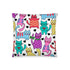Colorful Cats Accent Pillow 18×18 