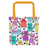 Colorful Cats Tote bag Yellow 