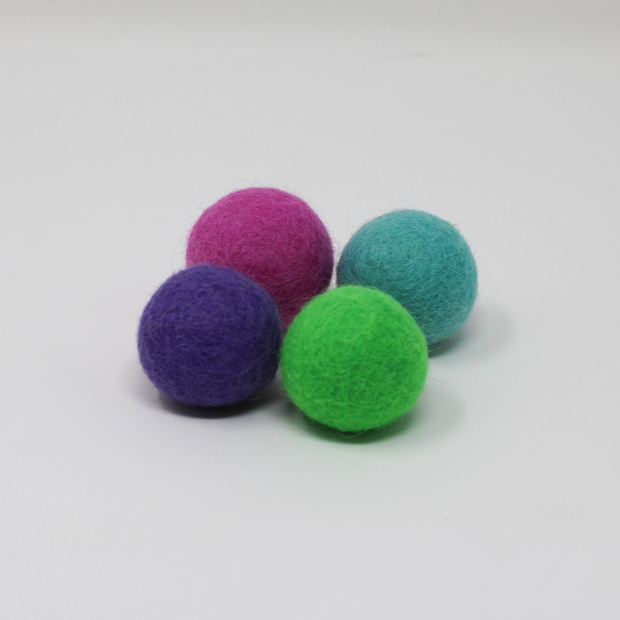 Catnip Infused Felted Balls -Gift Tin Cat Toys 