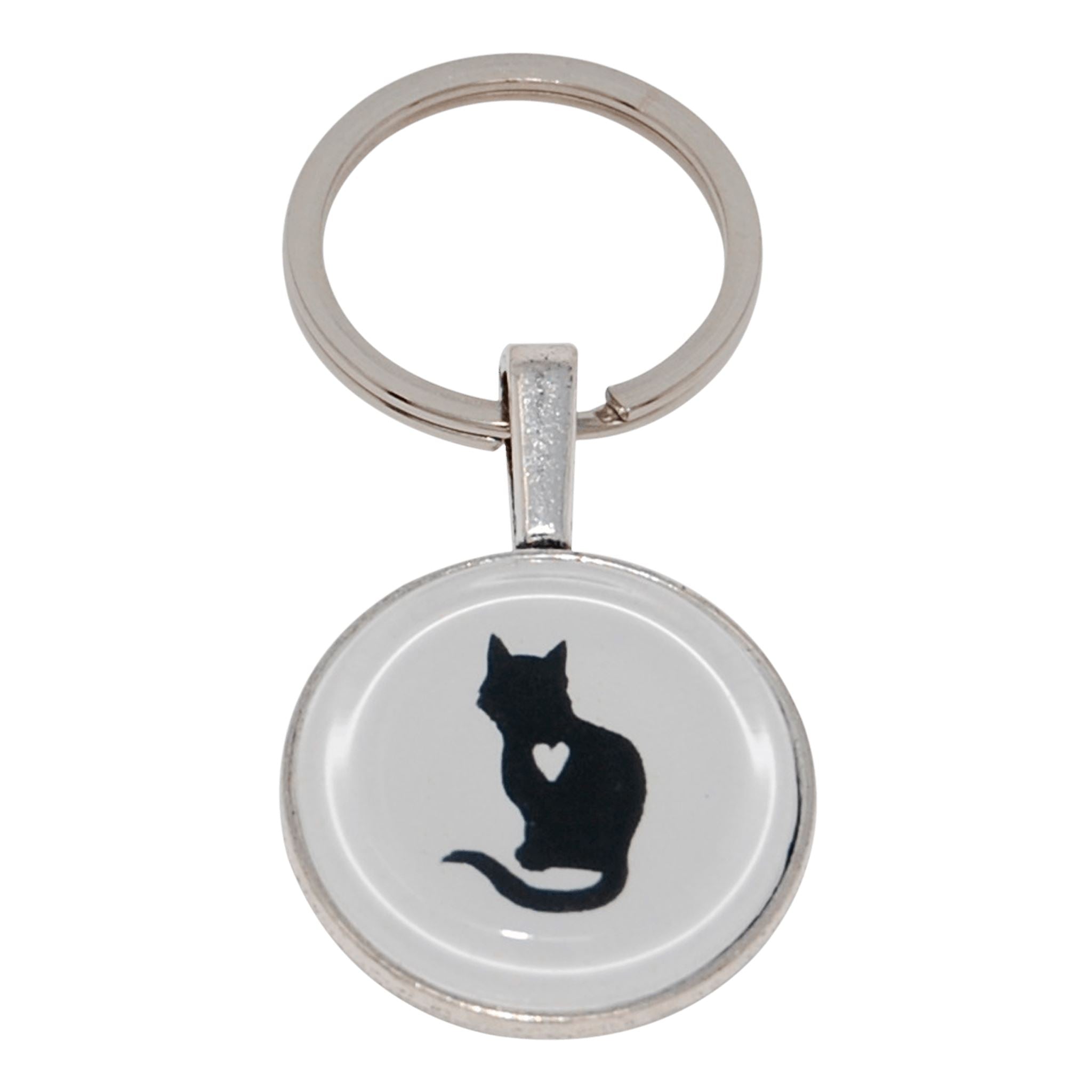 Kitty Love Vintage Key Chain cat Keychain 