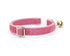 Pet Collar - Velvet Rose Pink Cat Collars 