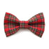 Plaid Cat and Dog Bow Tie