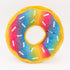 Jumbo Rainbow Donut Dog Toy
